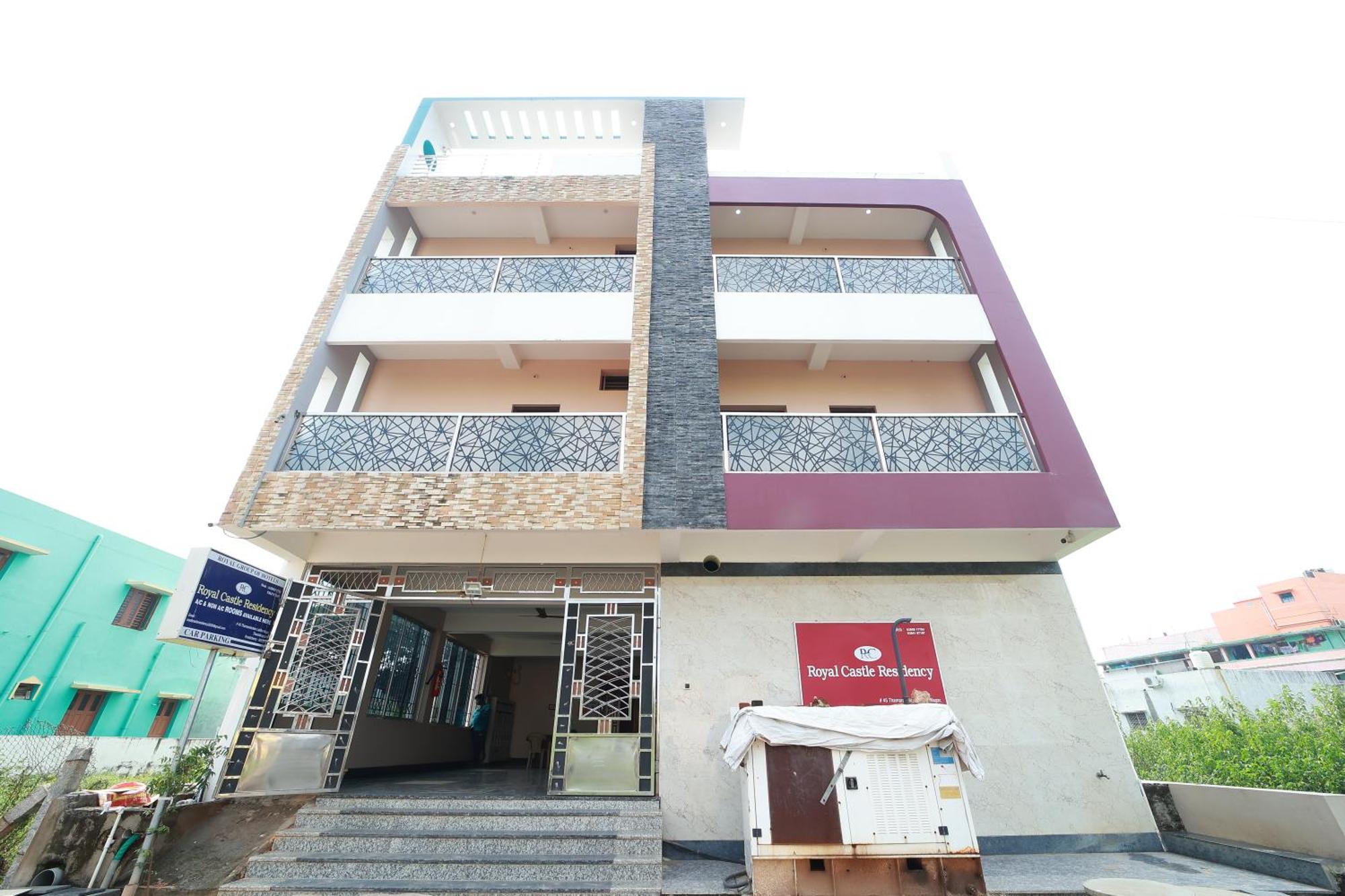 شقة Royal Castle Residency بونديتْشيري المظهر الخارجي الصورة